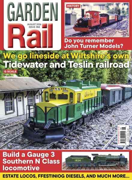 Garden Rail – August 2026 Cover