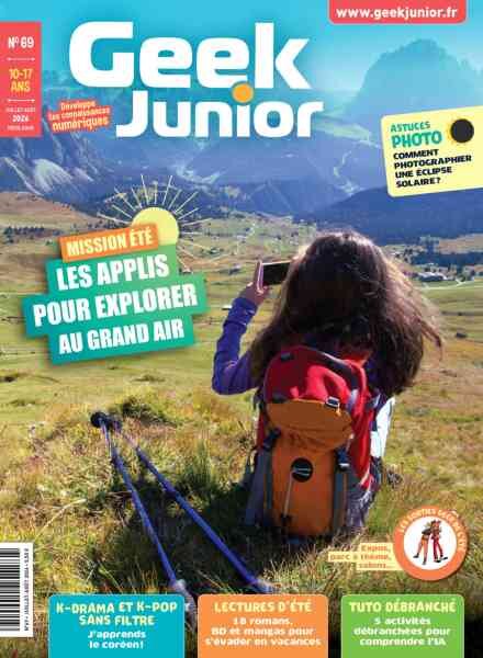 Geek Junior – Juillet-Aout 2026 Cover