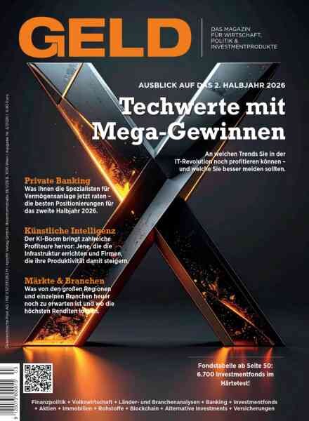 Geld-Magazin – Juni 2026 Cover