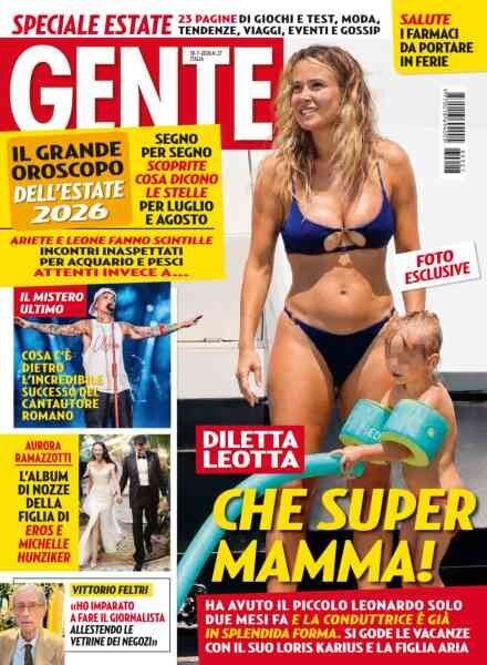 Gente Italia – 18 Luglio 2026 Cover