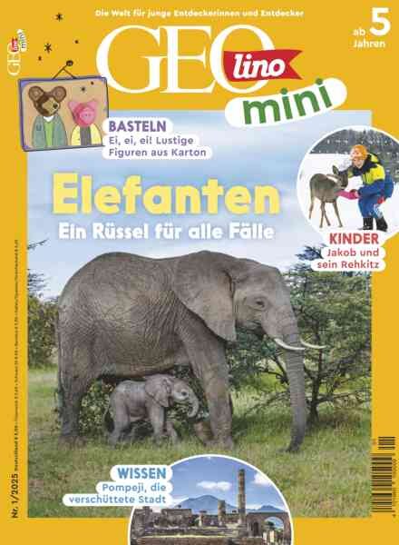 GEOlino mini – Nr 1 2025 Cover