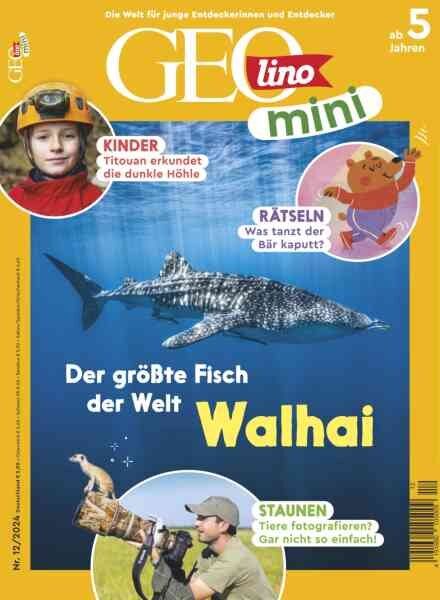GEOlino mini – Nr 12 2024 Cover