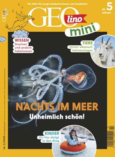 GEOlino mini – Nr 2 2025 Cover