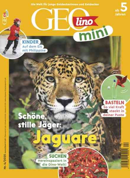 GEOlino mini – Nr 4 2025 Cover