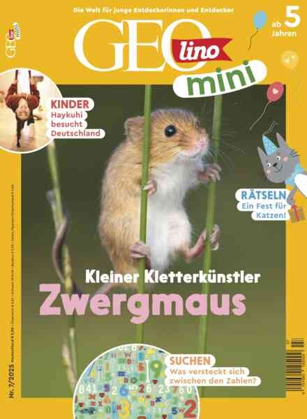 GEOlino mini – Nr 7 2025 Cover