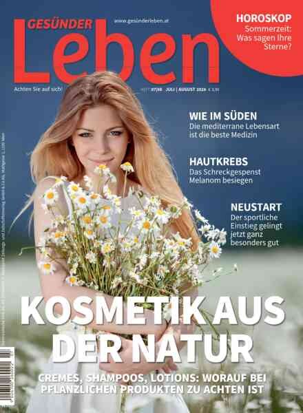 Gesunder Leben – Juli-August 2026 Cover