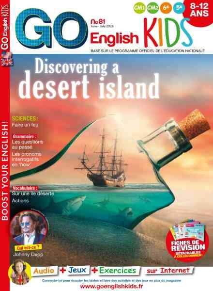 Go English Kids – Juin-Juillet 2026 Cover