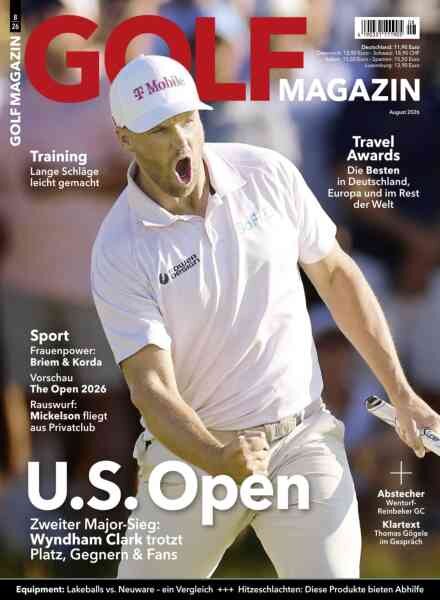 Golf Magazin – August 2026 Cover