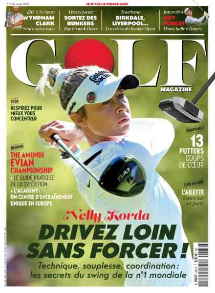 Golf Magazine France – Aout 2026 Cover