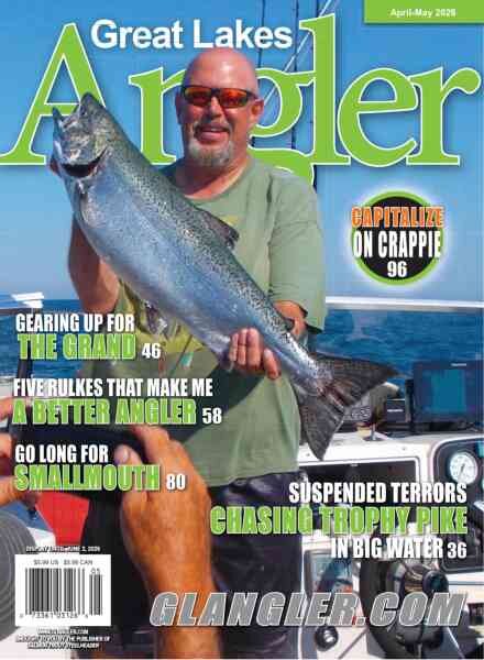 Great Lakes Angler Magazine – April-May 2026 Cover