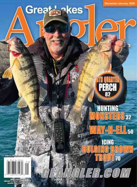 Great Lakes Angler Magazine – December 2025 – January 2026 Cover