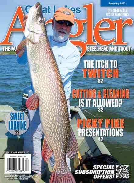 Great Lakes Angler Magazine – June-July 2023 Cover