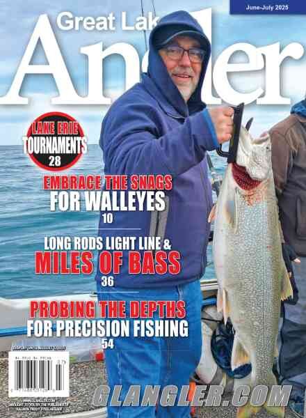 Great Lakes Angler Magazine – June-July 2025 Cover