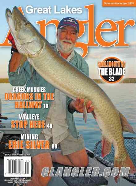 Great Lakes Angler Magazine – October-November 2025 Cover