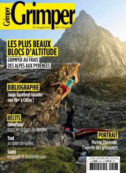 Grimper – Juillet-Aout 2026 Cover