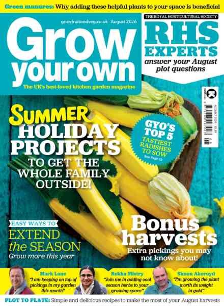 Grow Your Own – August 2026 Cover