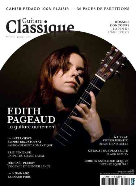Guitare Classique – Juillet 2026 Cover