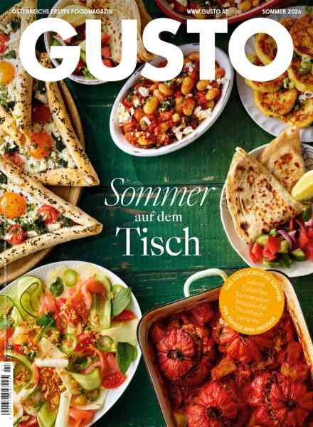 Gusto – Juli 2026 Cover