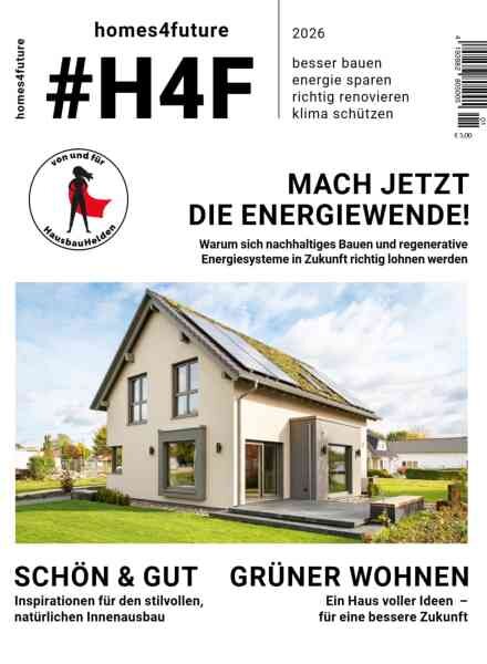 H4F homes4future – Juli 2026 Cover