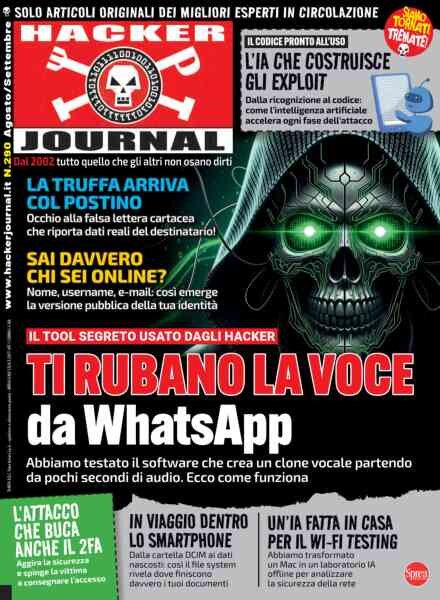 Hacker Journal – Agosto-Settembre 2026 Cover