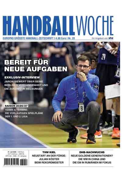 Handballwoche – 7 Juli 2026 Cover