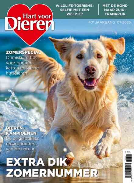 Hart voor Dieren – Juli 2026 Cover