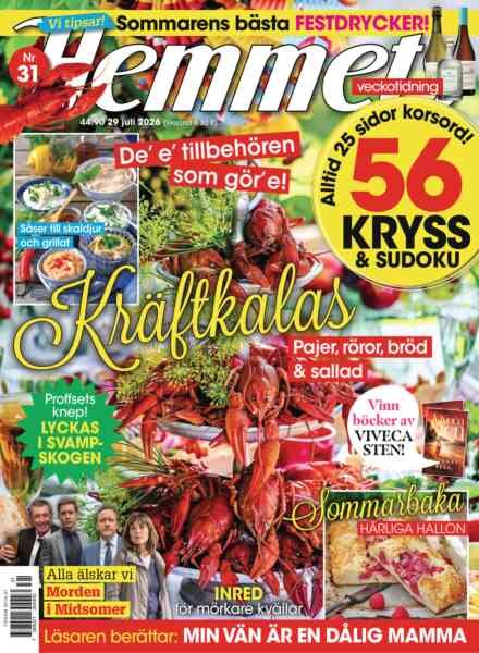 Hemmets Veckotidning – 29 Juli 2026 Cover