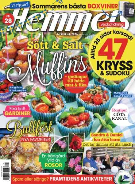 Hemmets Veckotidning – 8 Juli 2026 Cover