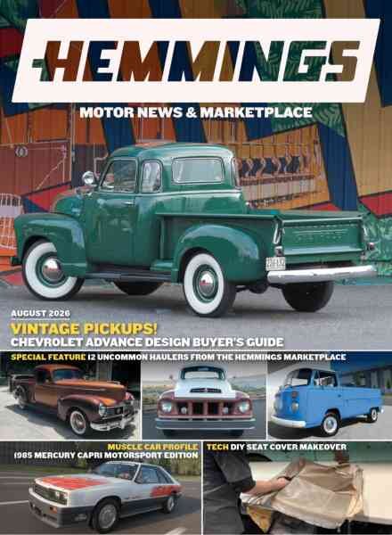 Hemmings Motor News – August 2026 Cover