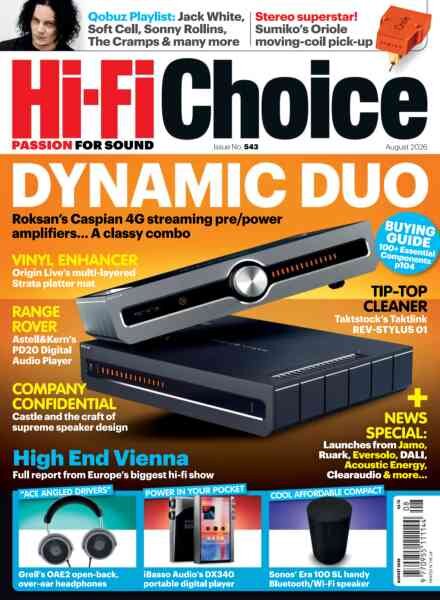 Hi-Fi Choice – August 2026 Cover