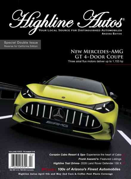 Highline Autos – Volume XXIII Number 4 2026 Cover