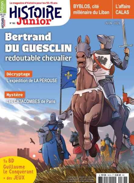 Histoire Junior – Juin 2026 Cover