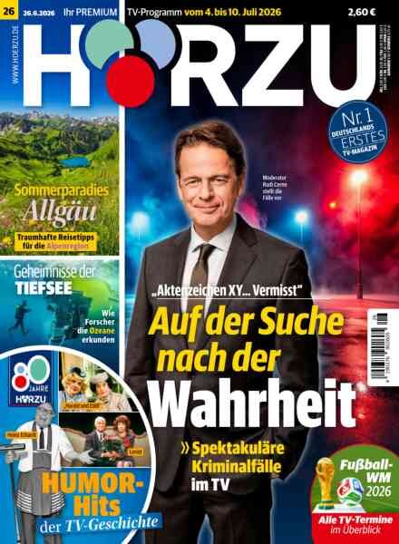 Horzu – 26 Juni 2026 Cover