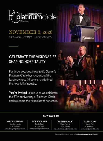Hospitality Design – May-June 2026 Cover
