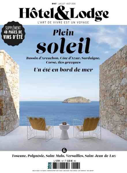 Hotel & Lodge – Juillet-Aout 2026 Cover