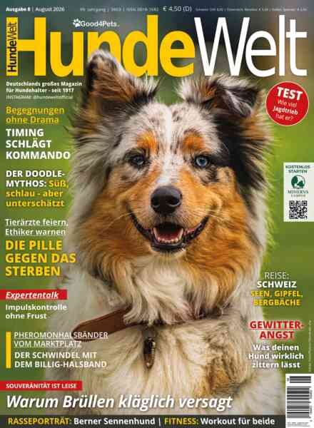HundeWelt – August 2026 Cover