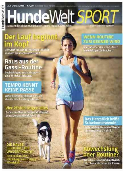 HundeWelt Sport – Nr 3 2026 Cover