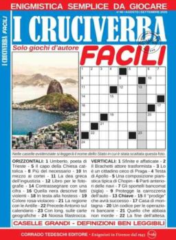 I Cruciverba Facili – Agosto-Settembre 2026