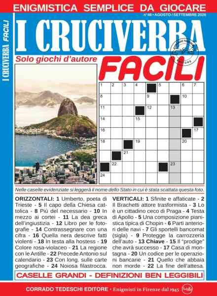 I Cruciverba Facili – Agosto-Settembre 2026 Cover