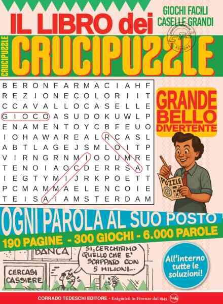 Il Libro dei Crucipuzzle – Agosto-Ottobre 2026 Cover