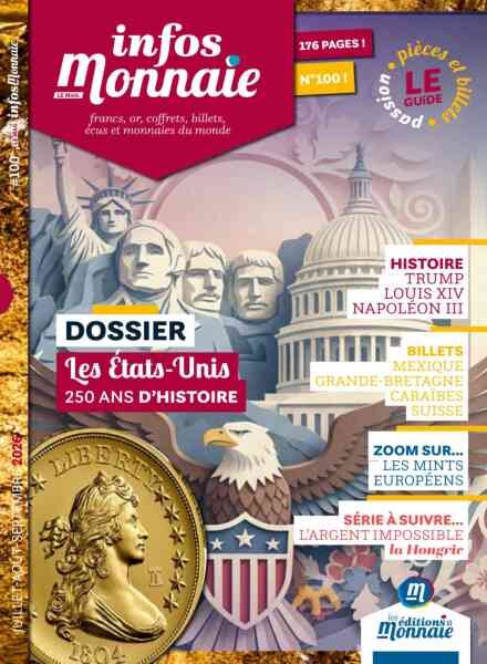 Infos Monnaie – Juillet-Aout-Septembre 2026 Cover