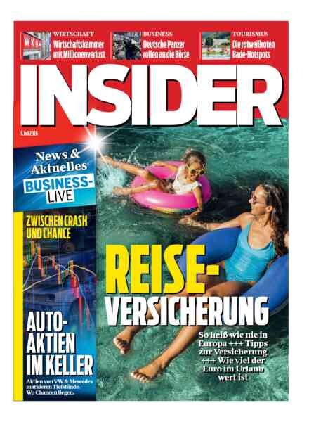 Insider Austria – 1 Juli 2026 Cover
