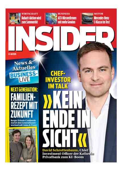 Insider Austria – 22 Juli 2026 Cover