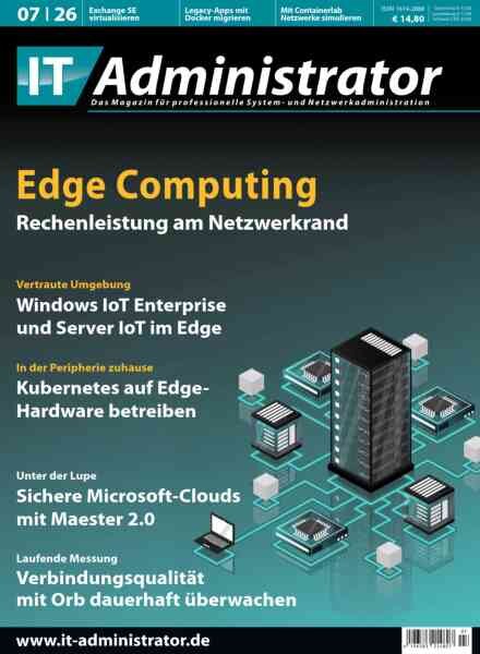 IT-Administrator – Juli 2026 Cover