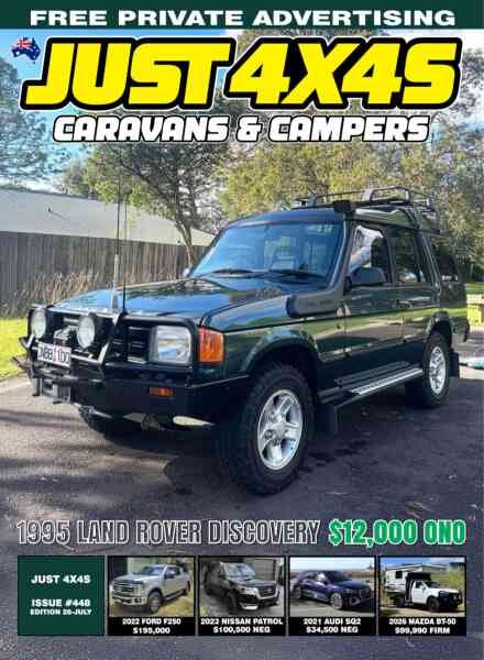 Just 4x4s Caravans & Campers – Issue 448 2026 Cover