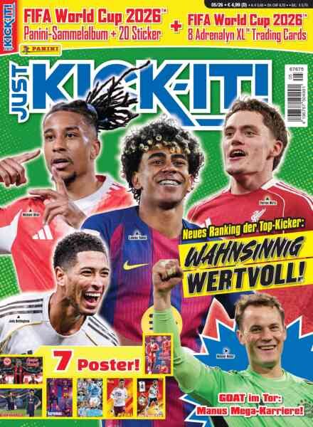 Just Kick-it! – Juli 2026 Cover