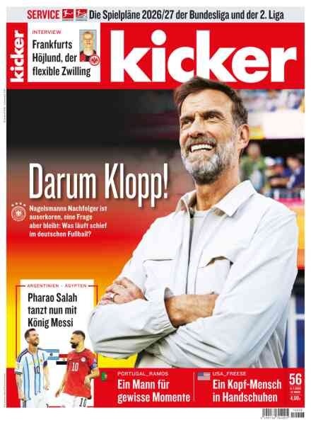 Kicker – 6. Juli 2026 Cover