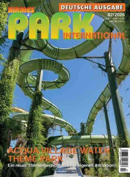 Kirmes & Park International Deutsche Ausgabe – Juli 2026 Cover