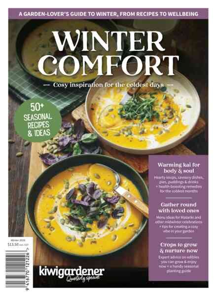 Kiwi Gardener Quarterly Special – Winter 2026 Cover