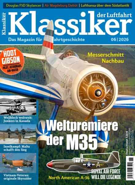 Klassiker der Luftfahrt – Juli 2026 Cover